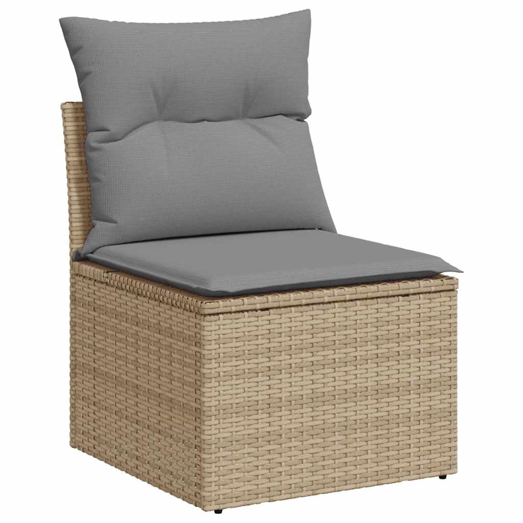 Outdoor Patio Poly Rattan 2 Seater Garden Sofa Chair Seat With Cushions & Storage - Image 22