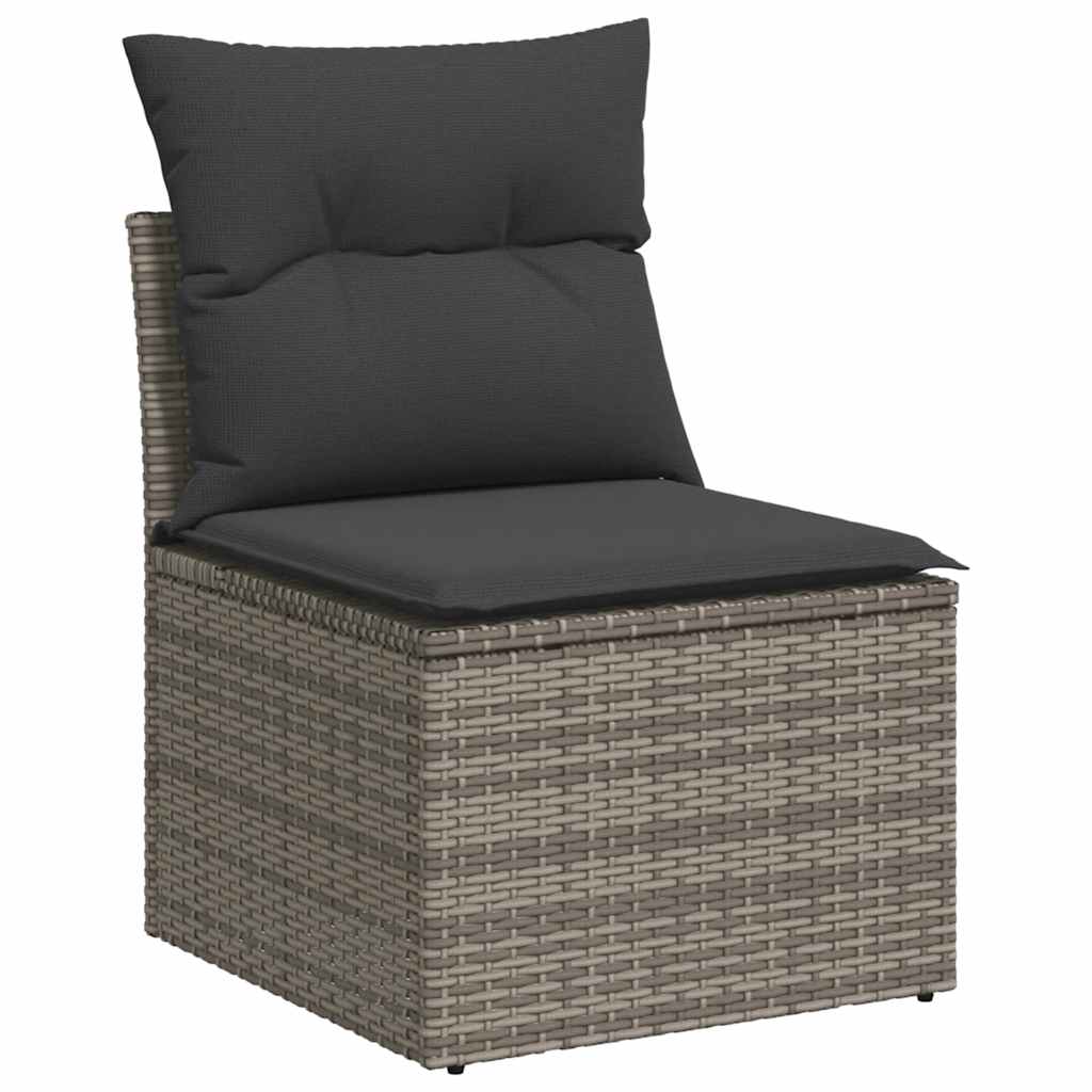 Outdoor Patio Poly Rattan 2 Seater Garden Sofa Chair Seat With Cushions & Storage - Image 31