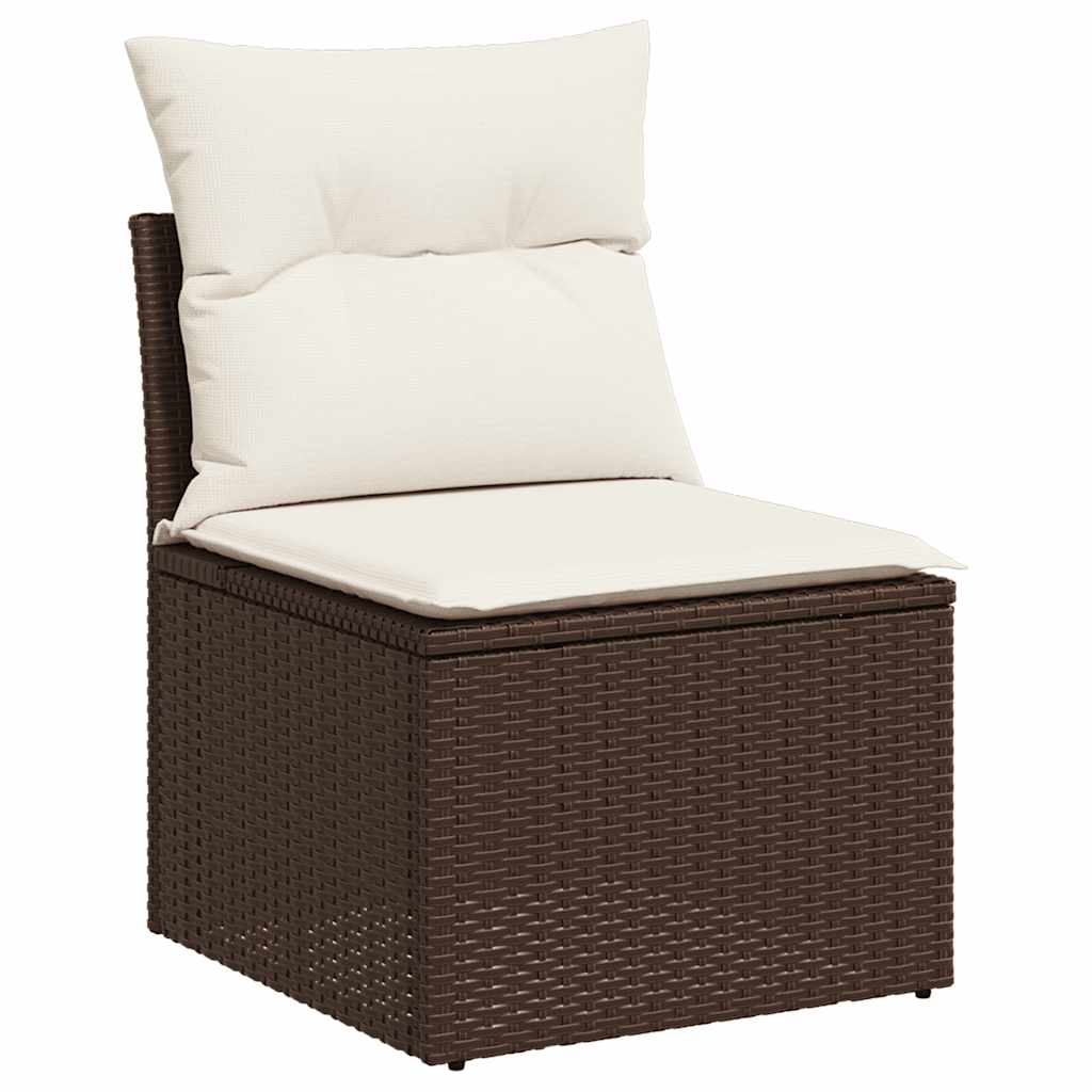 Outdoor Patio Poly Rattan 2 Seater Garden Sofa Chair Seat With Cushions & Storage - Image 49