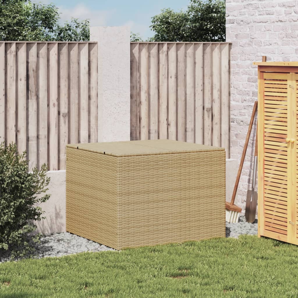 Outdoor Patio Poly Rattan Garden Storage Box Cushion Boxes Cabinet Unit Trunk - Image 14