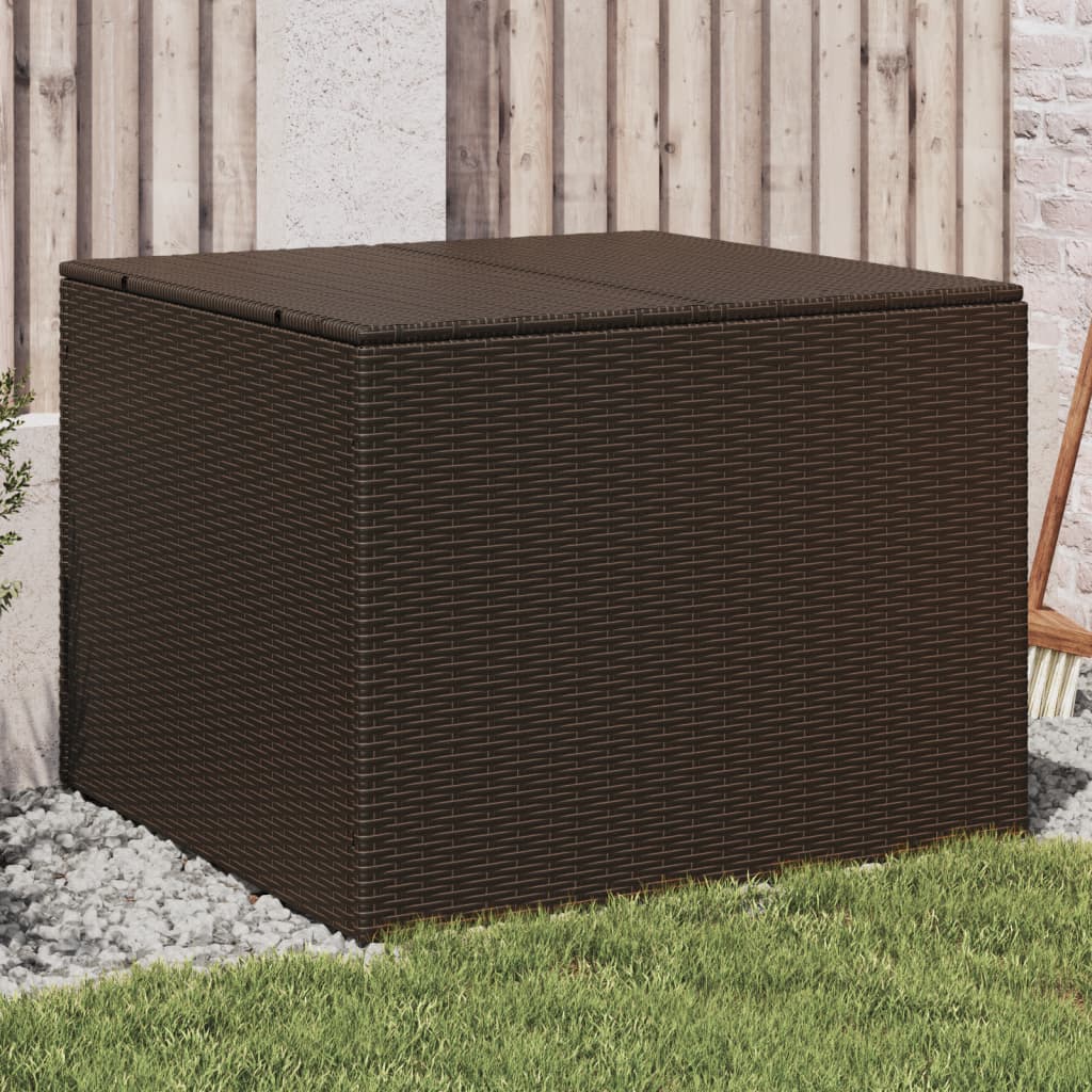 Outdoor Patio Poly Rattan Garden Storage Box Cushion Boxes Cabinet Unit Trunk - Image 21