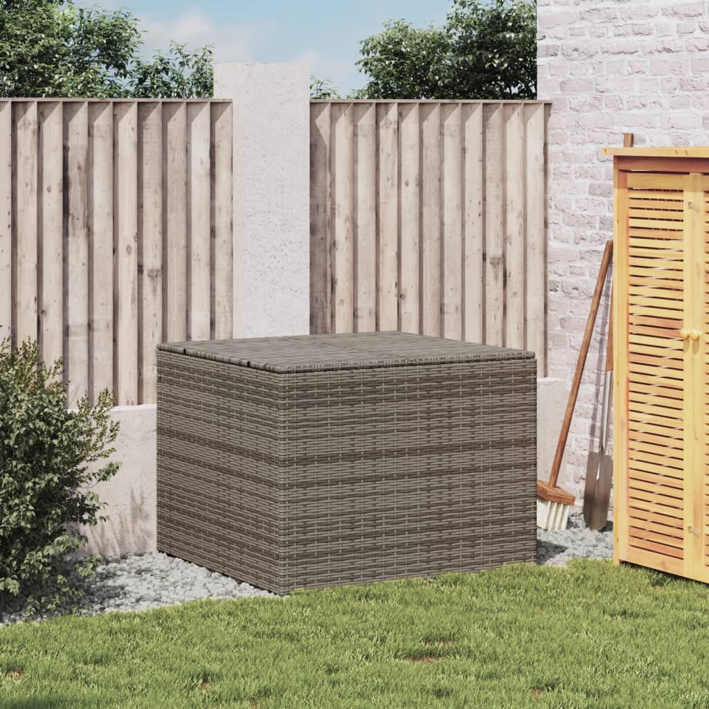 Outdoor Patio Poly Rattan Garden Storage Box Cushion Boxes Cabinet Unit Trunk - Image 4