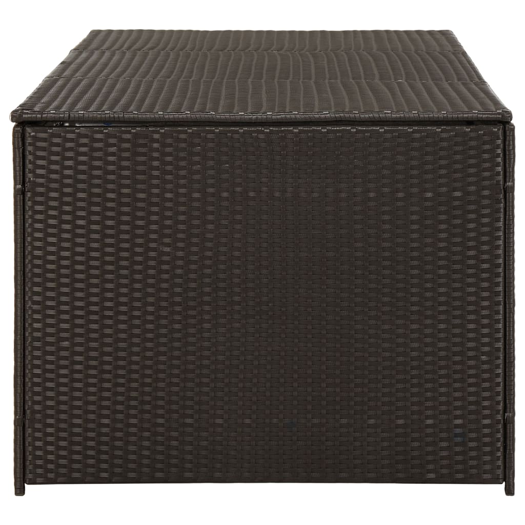 Outdoor Patio Poly Rattan Large Garden Storage Box Cushion Boxes Cabinet Unit - Image 20