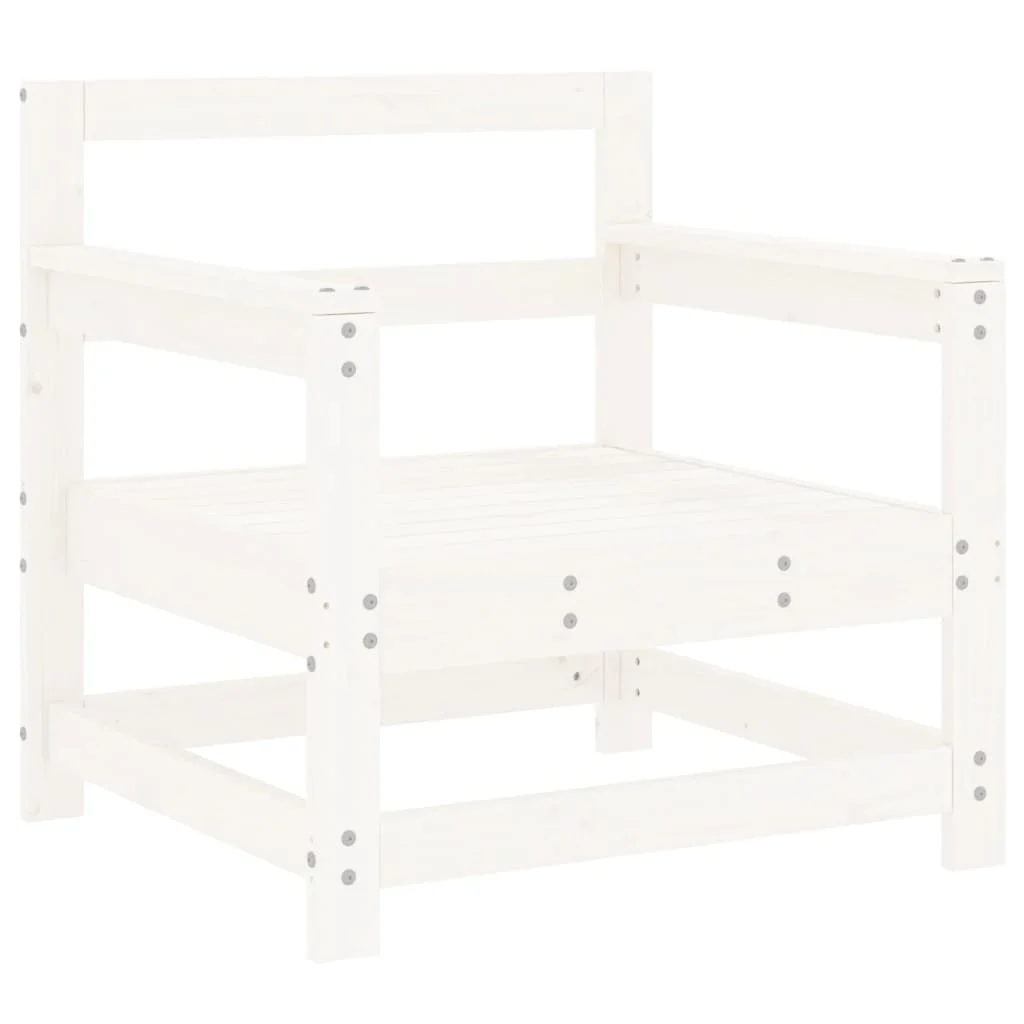 Outdoor Patio Wooden 2pcs Garden Chairs Set With Cushions Pine Wood Frame Seats - Image 29