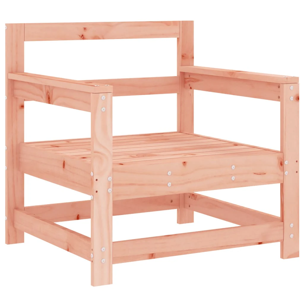 Outdoor Patio Wooden 2pcs Garden Chairs Set With Cushions Pine Wood Frame Seats - Image 50