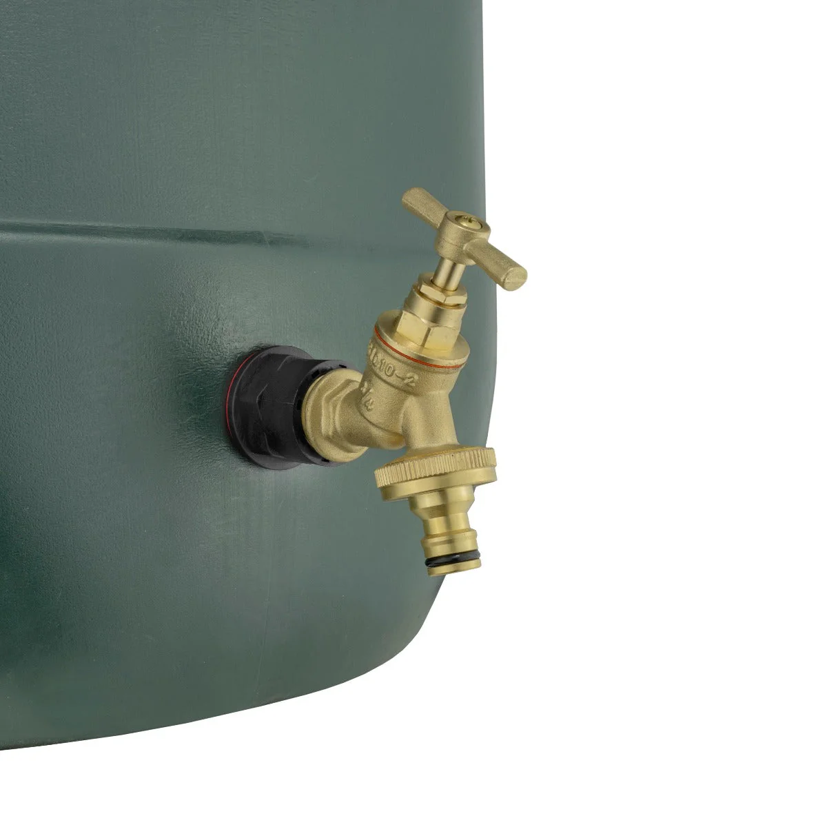 Water Butts Kit 3/4" with Brass Bib Tap & Snap On - Image 2